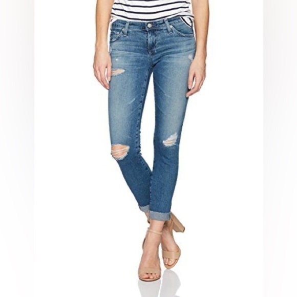 AG Adriano Goldschmied Women's The Stilt roll up Jean size 29 - Picture 1 of 4